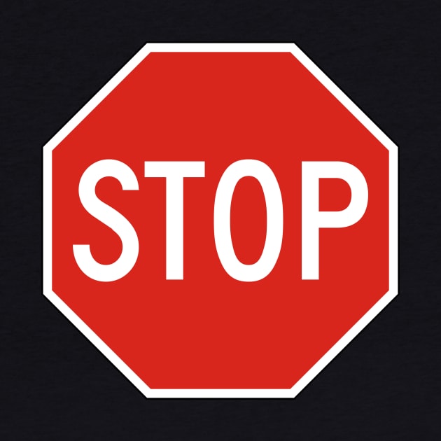 STOP sign by charona